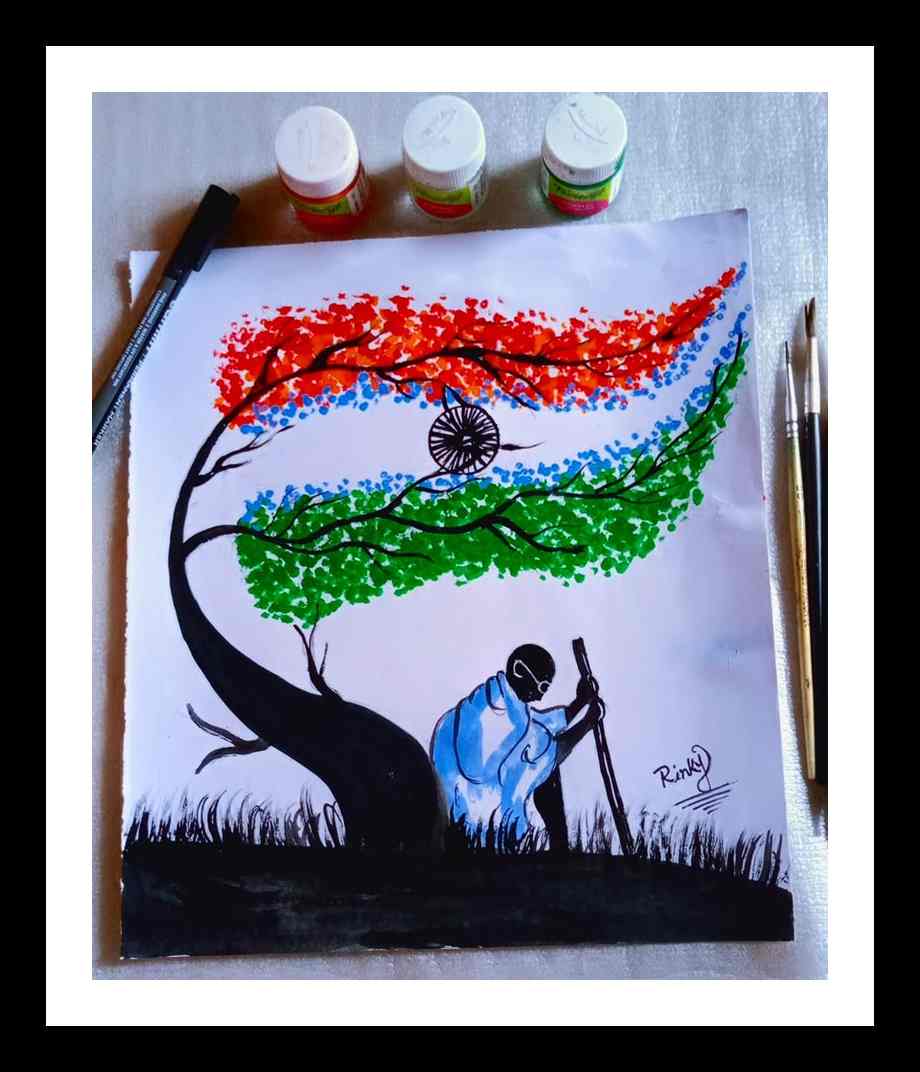 Republic day drawing 🇮🇳🙏 (1)